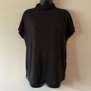 Vero Moda mock neck blouse black NWT SIZE SMALL